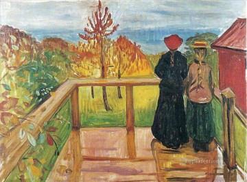 抽象的かつ装飾的 Painting - 雨 1902 エドヴァルド・ムンク 表現主義